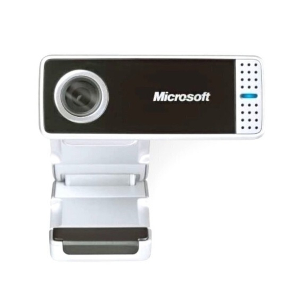 Microsoft LifeCam VX-7000 Webcam Silver Video Photo Monitor Camera USB Used - Picture 2 of 5